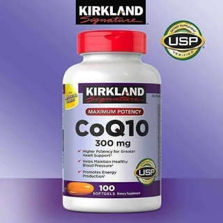 วิตามิน Kirkland Coenzyme Q10 300 mg 100 softgels