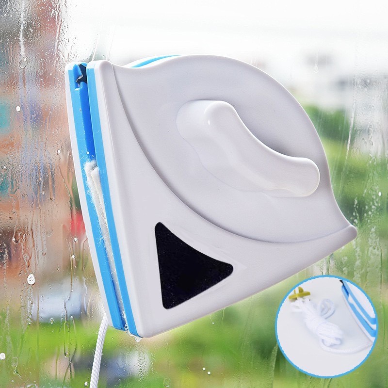 GLASS CLEAN อุปกรณ์เช็ดกระจกพร้อมกัน 2 ด้านแบบแม่เหล็ก รุ่น LX-A-008-J1