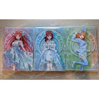 Acrylic art panel Nino Miku Yotsuba เจ้าสาวผมเป็นแฝดห้า Charat Kuji Gotoubun no Hanayome Shine Snow