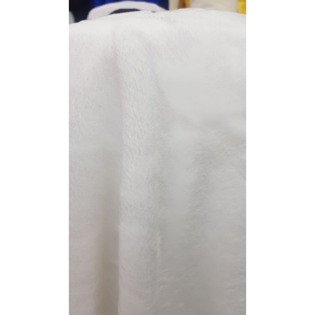 ผ้าขนสัตว์สั้น เฟอร์มิ้ง ฉากถ่ายรูป ปูโต๊ะ สีขาว ว่างรองสินค้า 150*90 cm ตกแต่งบ้าน เฟอร์นิเจอร์