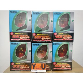 Kamen Rider Bottle Cap with Character Collection All 6 types Complete Set