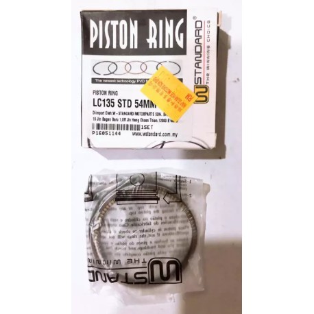 PISTON RING STD 57MM LC135 / fz150