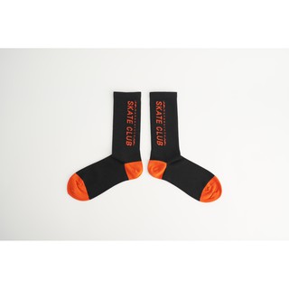 MAHANAKHON Skate Club Sock - Black