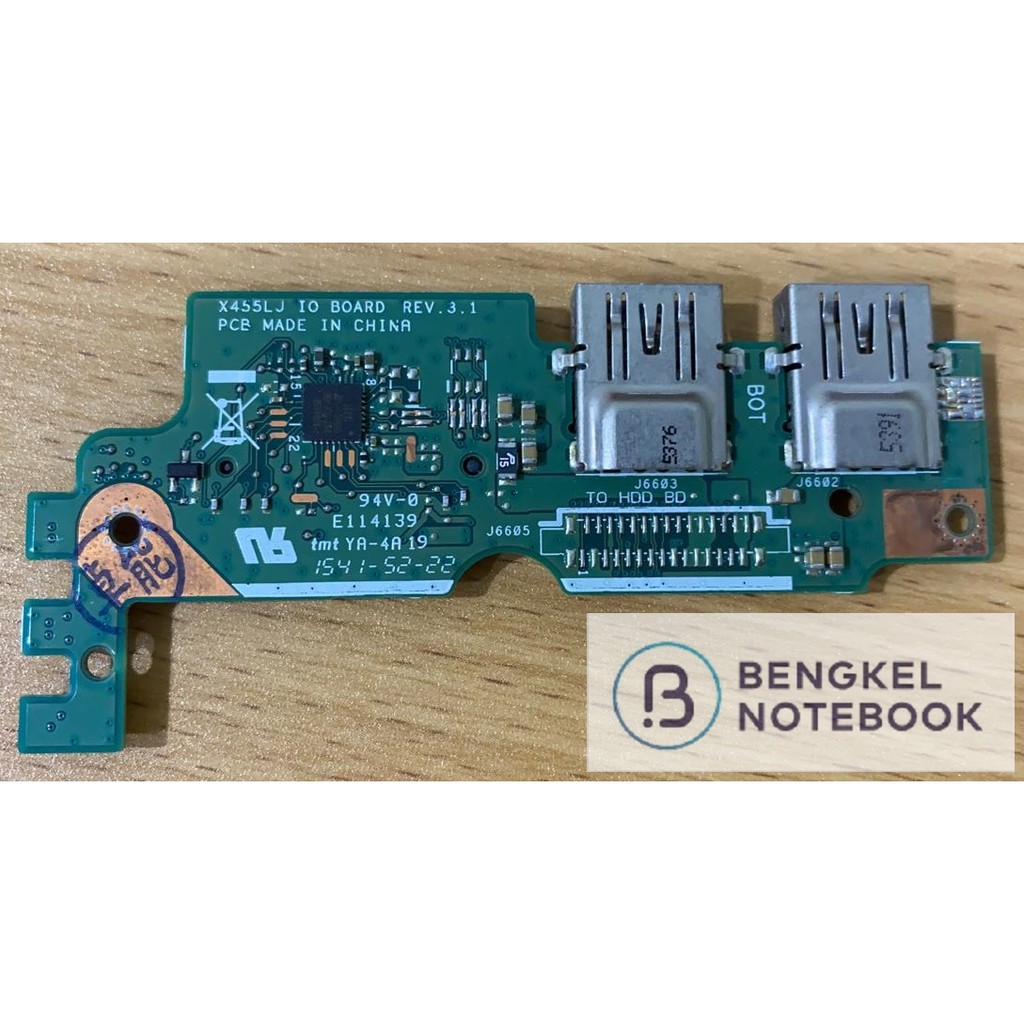 บอร์ด USB Asus X455L X455LJ X455LD A455L REV 3.1