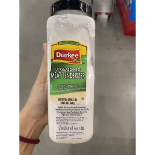 ผงหมักเนื้อ ( วัตถุเจือปนอาหาร ) ตรา เดอร์กี้ 964 G. Unseasoned Meat Tenderizer ( Durkee Brand ) Food Additive