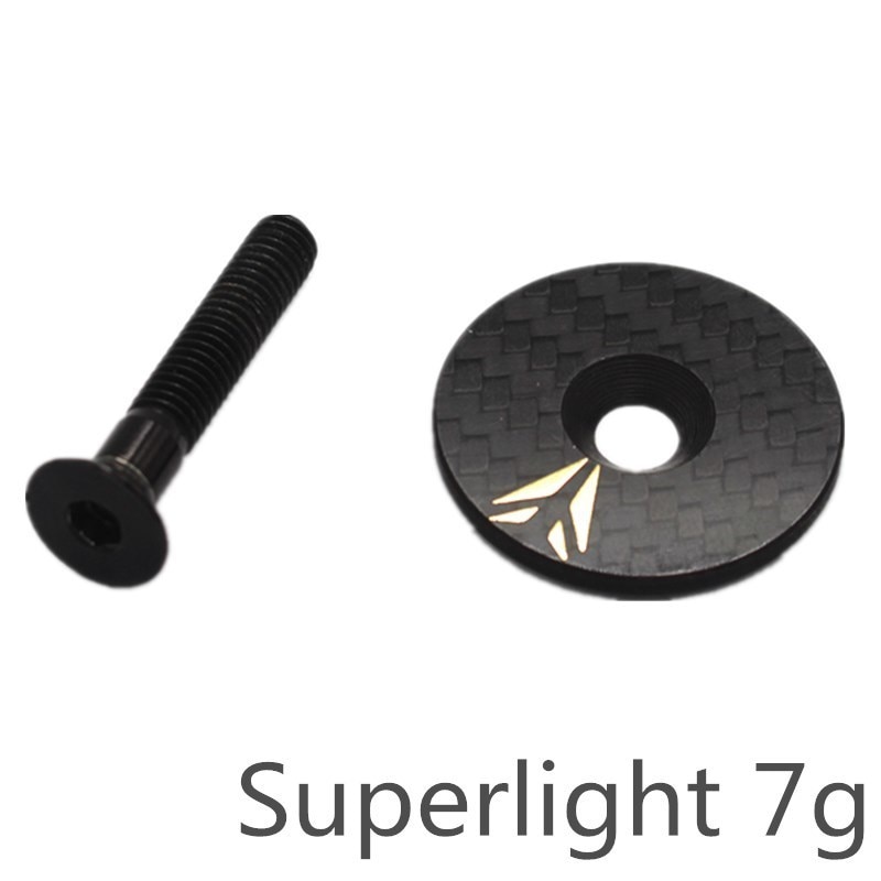 ฝาครอบแฮนด์จักรยานคาร์บอนสําหรับ 28 . 6 มม . 1 / 8 " Steer Fork