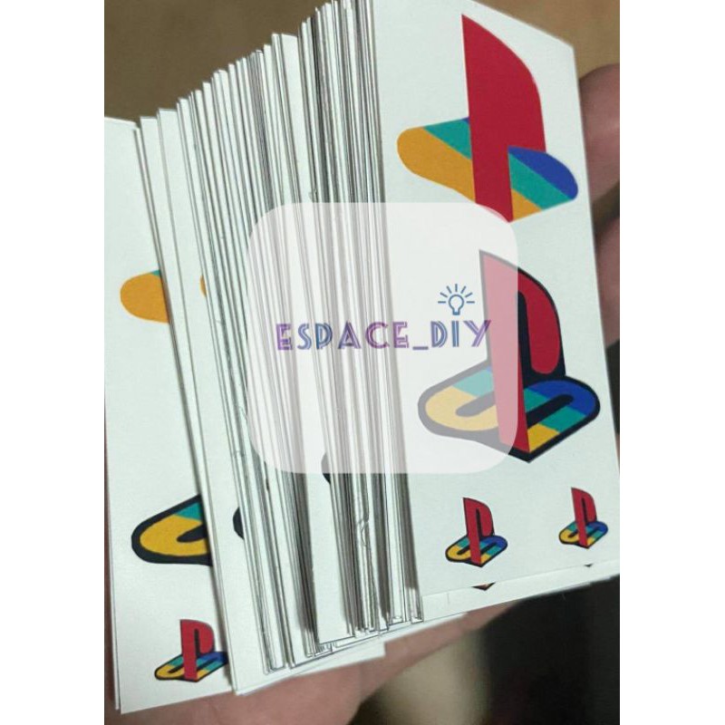 สติ๊กเกอร์ Sticker เรซิ่น PSสำหรับแปะเพิ่มสีสันให้เครื่องps5