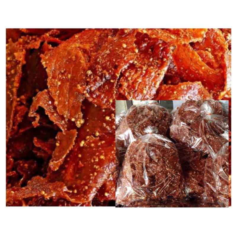 หมูสวรรค์ หมูฝอย หมูแปรรูป น้ำหนัก200กรัม ราคา160บาท