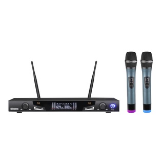 ionyx MC-08 wireless microphone dual channal professional ไมค์ลอยคู่ BY COMPRO