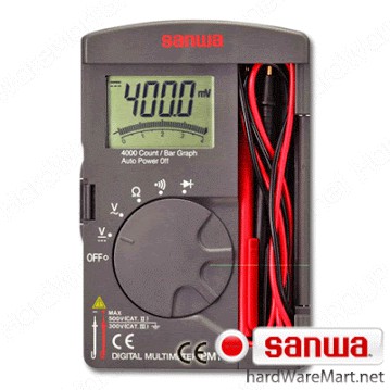 ดิจิตอลมัลติมิเตอร์ 4000count SANWA PM11 digital multimeter  ซันวา