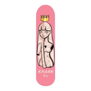 KHARK E PUN FIBER SKATEBOARD DECK Size 8.0"