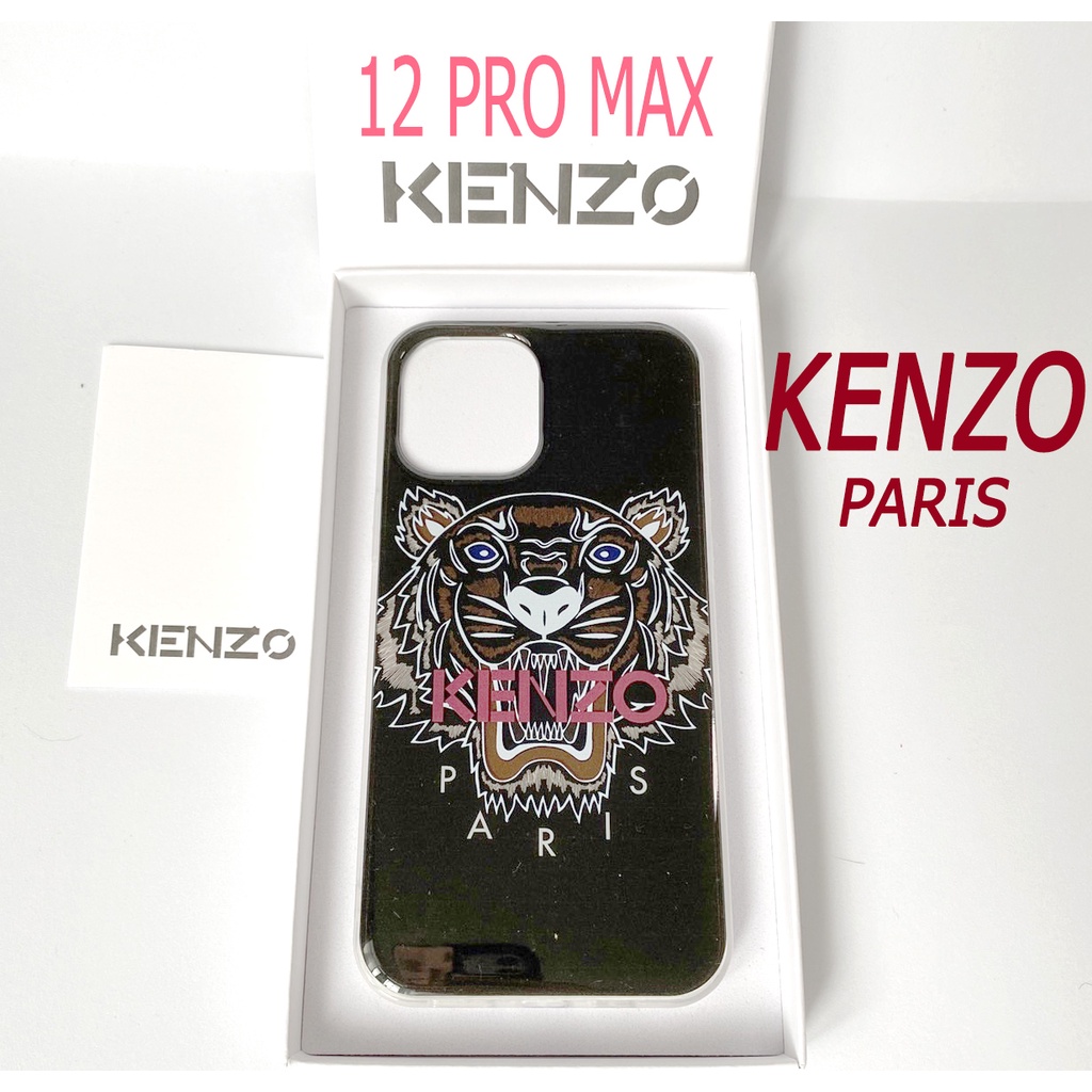 KENZO case 12pro max เคสไอโฟนลายเสือ ใหม่พร้อมกล่อง case iphone tiger