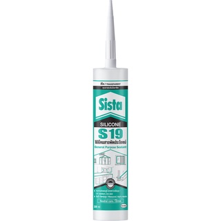 SISTA โพลีเมอร์ ยาแนว  380 ml. สีดำ