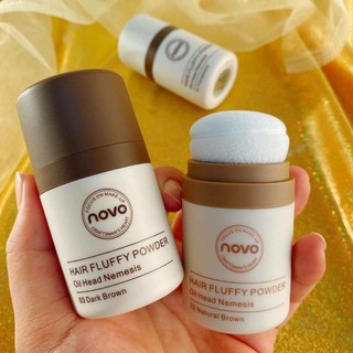 ผงปิดเหม่ง Novo Hair Fluffy Powder