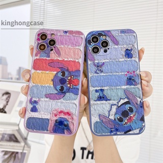 เคส OPPO A16 A15 A15S A54 A5 A9 A53 A33 A31 2020 A7 A5S A12 A16S A3S A74 A52 A72 A92 A93 A94 A1K Reno 4 5 5F 4F 4Lite 5K 5Lite OPPO F17 F19 PRO A35 A12S A11K A11 A11X A12E A53S A32 A8 Find X3Lite Blue Stitch Silicone Case