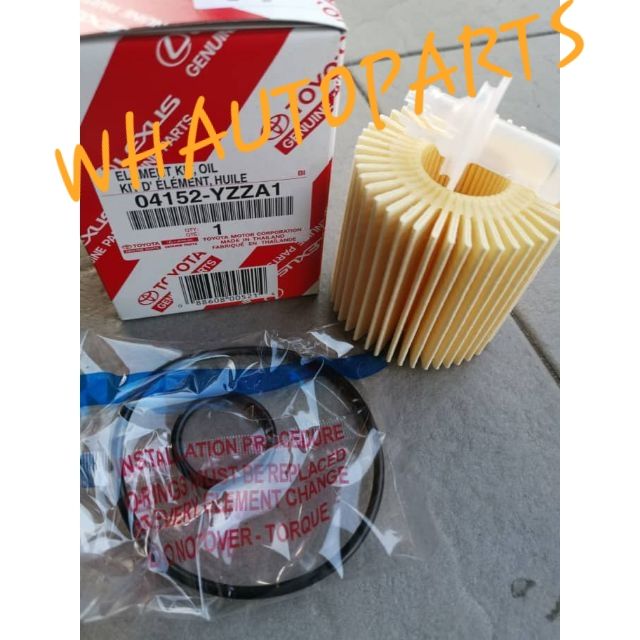 TOYOTA VELLFIRE ESTIMA3.5 ALPHARD3.5 กรองน้ํามัน 04152-YZZA1