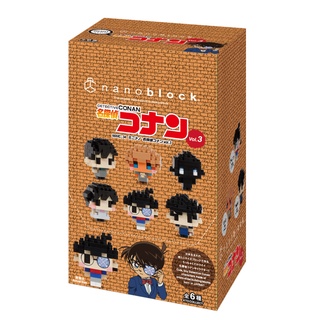 ของแท้จากญี่ปุ่น🧡 Kawada NBMC 34 Nanoblock Mininano Detective Conan ตัวต่อนาโนบล็อคโคนัน