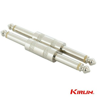 Kirlin® 2631 x 2P Patch Cable สายพ่วงเอฟเฟค หัวพ่วงเอฟเฟค แบบโลหะ (1 แพ็ค มี 2 ตัว)