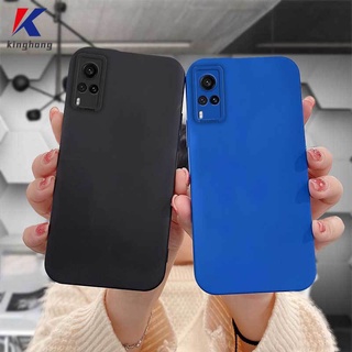 ไคลน์ สีฟ้าเคส Samsung A30 A02S A51 A515F A32 4G J7 Prime เคสโทรศัพท์มือถือแบบนิ่ม สีพื้น สําหรับ เคสซัมซุงA10 A10S M01S A12 5G A125 M12 F12 M10S A20 A207F A50 A30S A50S A51 M40S A205 A305 M02S A025 F02S A20S M10 Phone Case