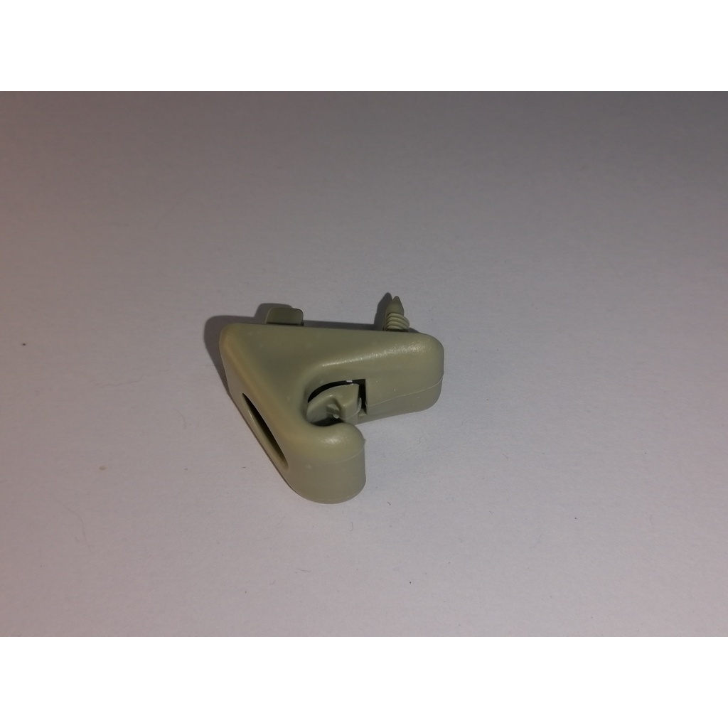 พลาสติกล็อคที่บังแดด สีครีม ตัวล็อคที่บังแดด toyota hilux vigo vigo champ 1 ชิ้น มีบริการเก็บเงินปลา