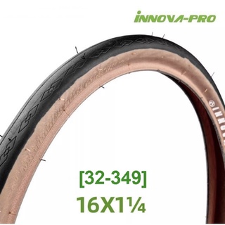 ยางนอกจักรยาน INNOVA ขนาด 16X1 1/4 นิ้ว (349) ขอบลวด