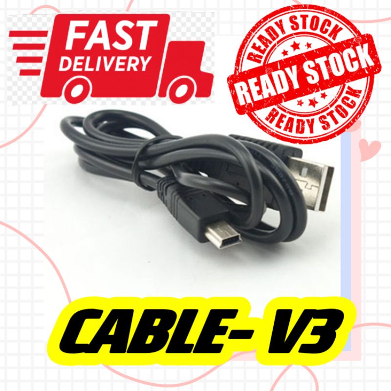 สาย V3 / สาย Micro สําหรับลําโพง WS-887 / วิทยุ Joc