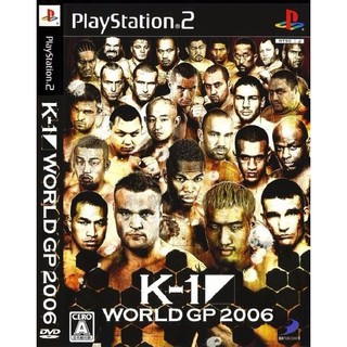 แผ่นเกมส์ K-1 World Grand Prix 2006 PS2 Playstation2 คุณภาพสูง ราคาถูก