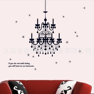 สติ๊กเกอร์ใส ติดผนังบ้าน ตกแต่งห้องเด็ก ร้านค้า รูปต้นไม้  รูปดอกไม้ DIY Wallsticker Home Decor Bedroom Living room