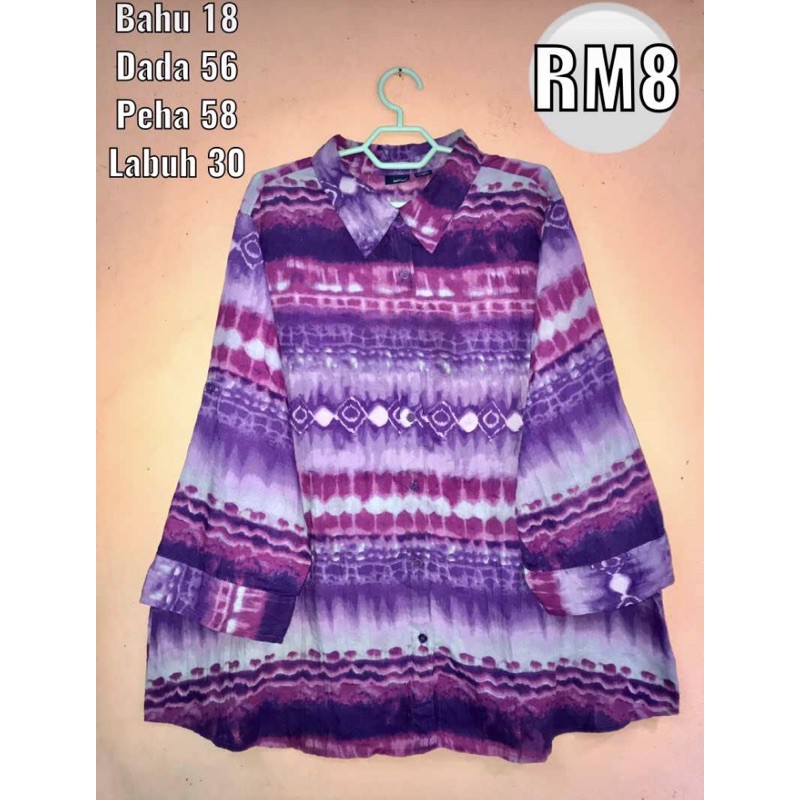 Kemeja Plussize Size 56