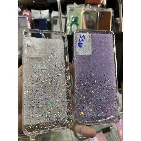 เคสยืดหยุ่น Oppo A55 /Oppo A56 สีกลิตเตอร์