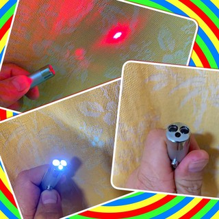 พวงกุญแจ เลเซอร์พ้อยเตอร์ LED Laser Pen Pointer  **