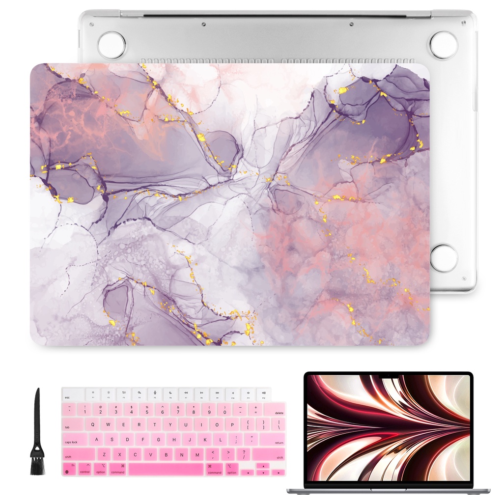 Laptop Protective Case for MacBook Pro13 14 16" Air13 13.6 15" M4 M3 M2 M1 A2941 A2681 A2338 A2337 A2179 A1932 A2442 A1708 A1705 A2159 Air11 12 13.3 A1466 A1369 Pro13 15 16" A2141 A1707 A1502