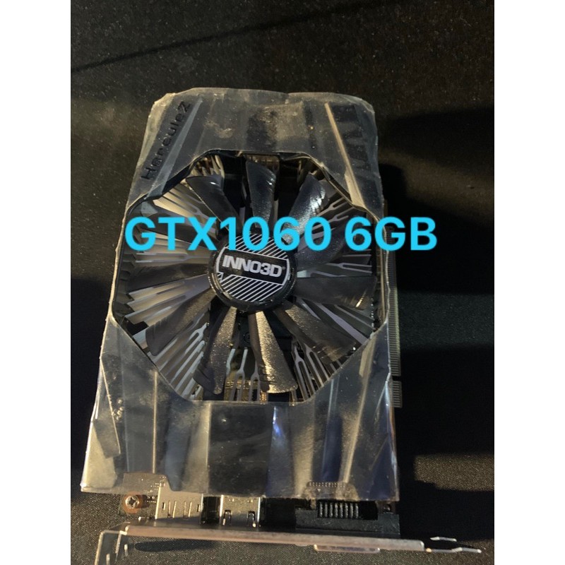 GTX1060 6GB INNO3D Compact ประกัน 21/5/21 มีแต่ตัว