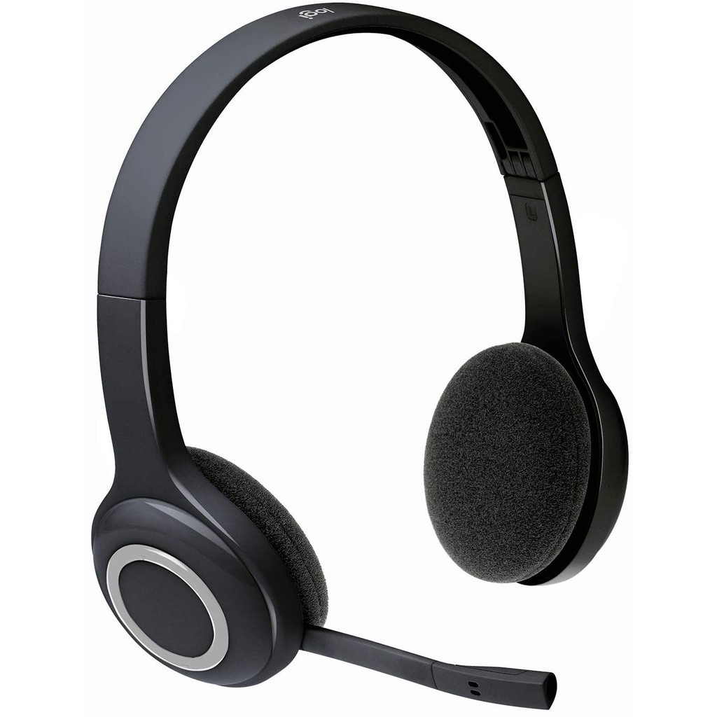 พร้อมส่ง Logitech Wireless Headset H600 Over-The-Head ชุดหูฟังไร้สายชุดหูฟังไมโครโฟนเครื่องมือการเรียนรู้แบบพกพา