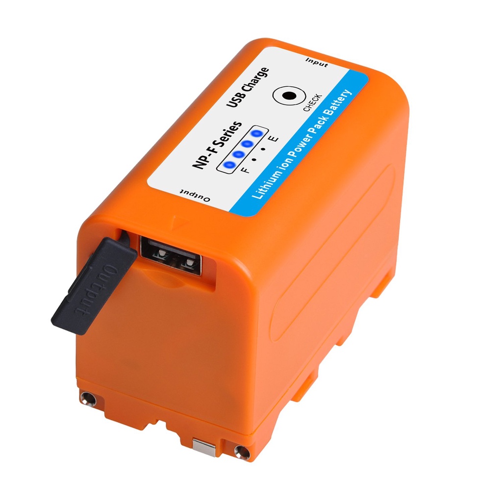 5200mAh output USB NP F750 npf750 NP-F750 battery for Sony NP f770 F570 F550 f530 led video light KE
