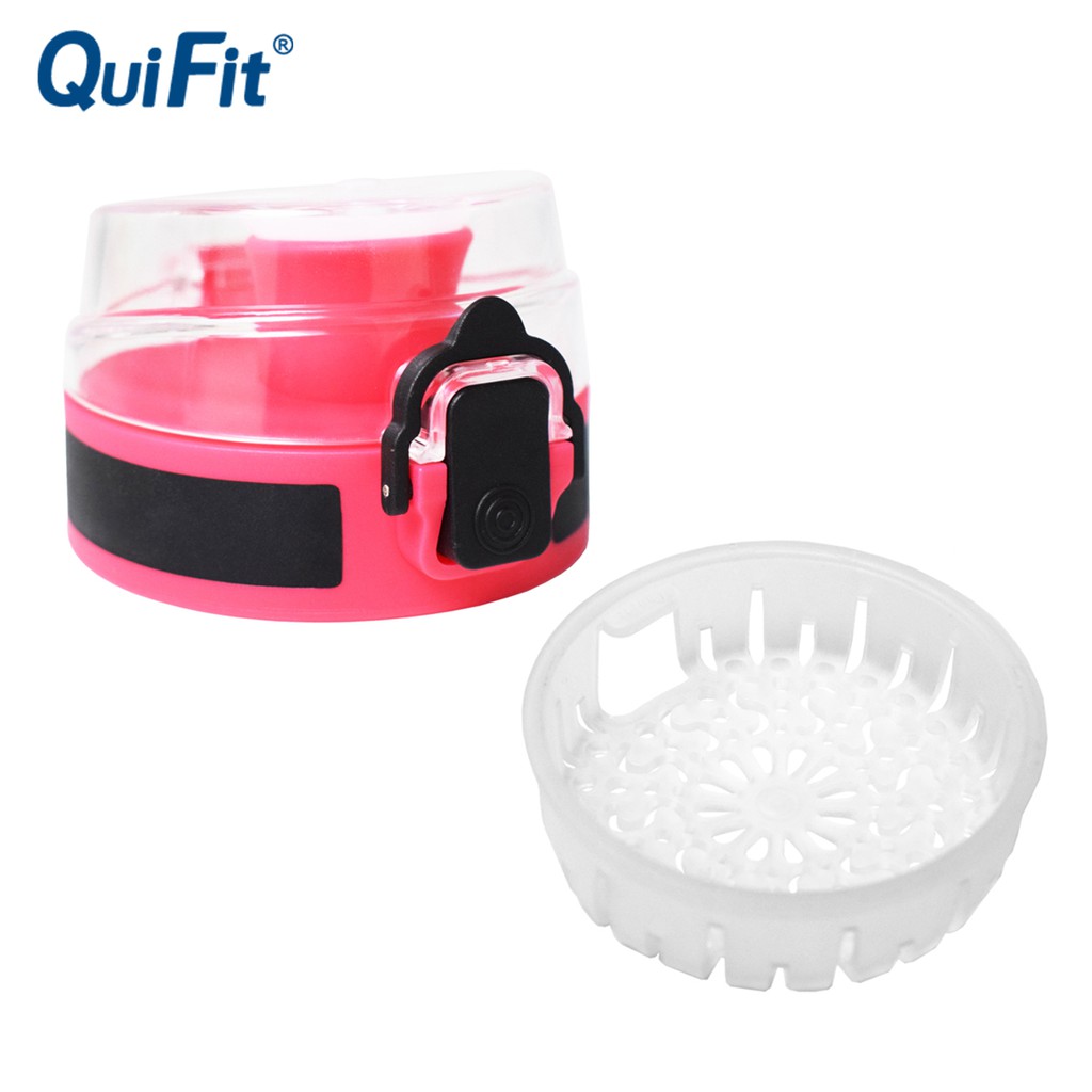 QuiFitฝาขวดสำหรับ43Oz 64Oz 128Ozแกลลอนขวดน้ำครอบคลุมต้นฉบับสแตนเลสพลาสติกแก้วมัค