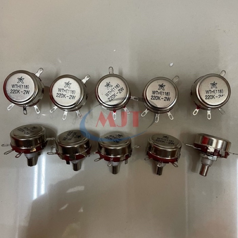 Potentiometer 1 ชั้น WTH(118)220k-2w