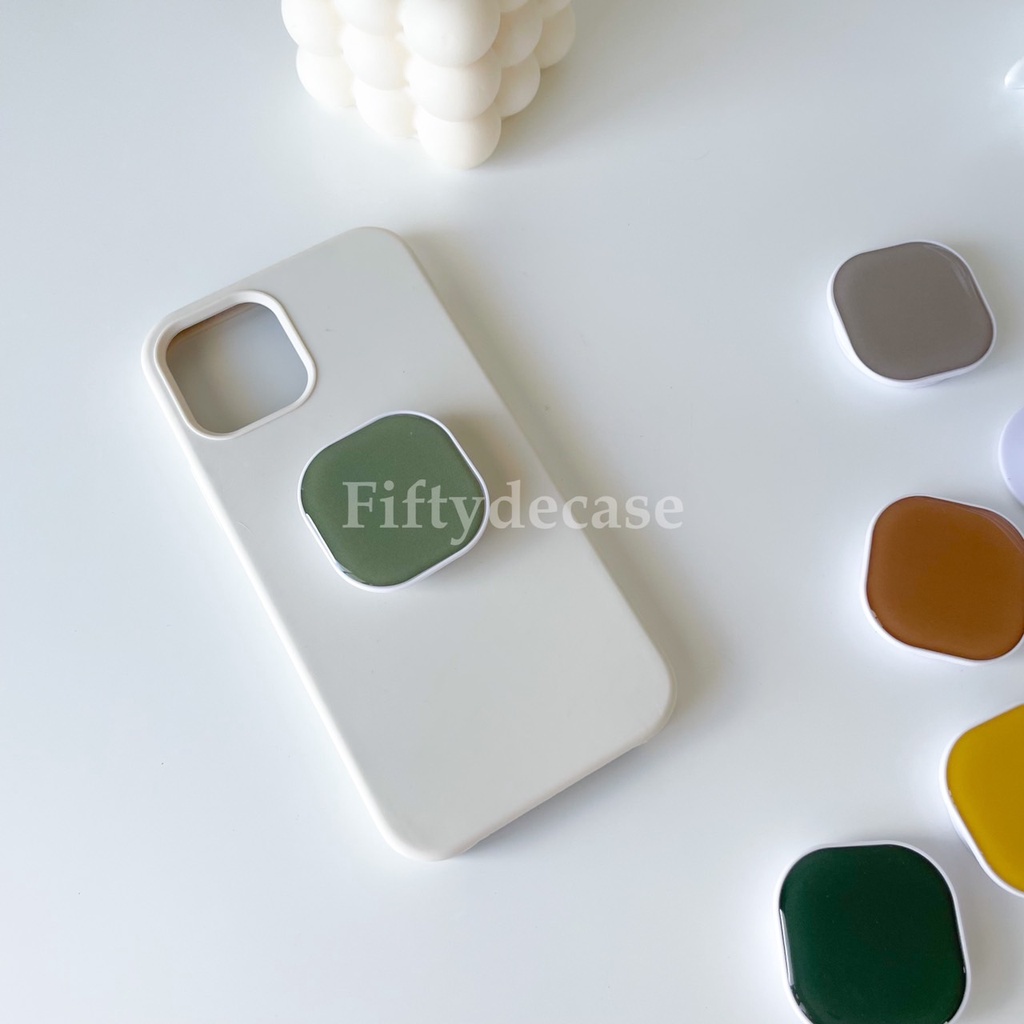 มาใหม่!!! griptok สีพื้นเนื้อเงา สไตล์มินิมอล ทรงสี่เหลี่ยม มีทุกโทนสี พร้อมส่ง!!! - รูปที่ 5