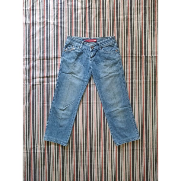 Preloved - กางเกงยีนส์ผู้หญิง 7/8 "Voice"