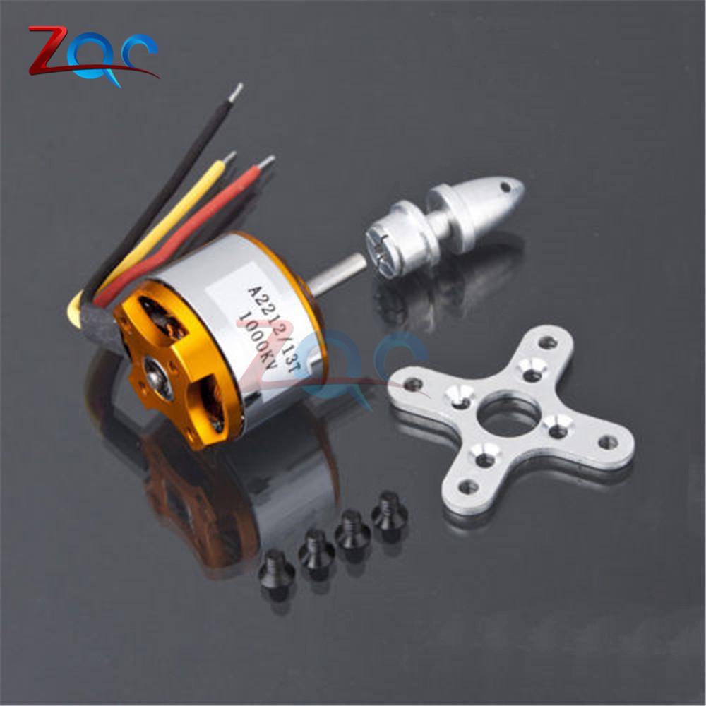 A 2212 Brushless มอเตอร์ 1000 KV สำหรับ RC เครื่องบินของเล่น