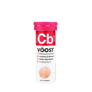 Voost Cranberry 10 Effervescent Tablets Cranberry Extract Australian 10 เม็ดฟู่ แครนเบอร์รี่ เม็ดฟู่ ชาวออสเตรเลีย