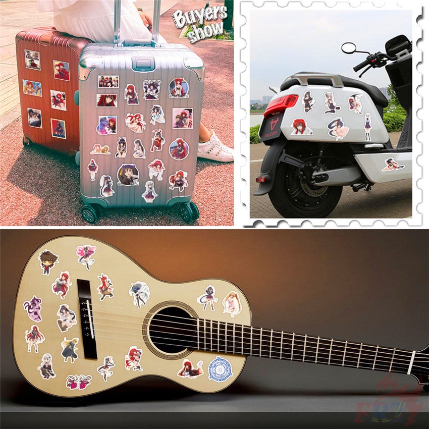 ❉ High School DxD Series 02 Stickers ❉ 50Pcs/Set Rias Gremory DIY Waterproof Doodle Decals Stickers - รูปที่ 6