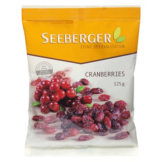 ซีเบอร์เกอร์แครนเบอร์รี่อบแห้ง 125กรัม Sea Burger Dried Cranberries 125g.