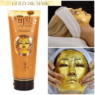 24K Gold Mask L-Glutathione ครีมมาร์กหน้าทองคำ