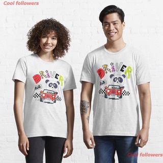 ถูกสุดๆCool followers กังฟูแพนด้า top Kung Fu Panda เสื้อ tshirts panda driver-baby driver Essential T-Shirt ผู้ชายรหัสเ