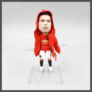 ***สินค้าพร้อมส่ง***โมเดลนักฟุตบอล สูง 13 ซม. คริสเตียโน่ โรนัลโด้ Ronaldo CR7 ตุ๊กตานักบอล นักเตะ โมเดลนักเตะ ของเล่น