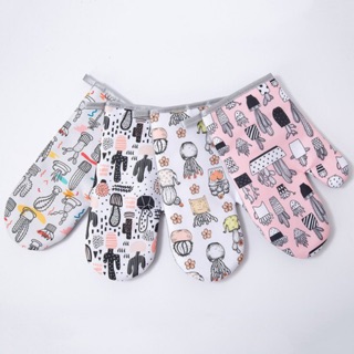 ถุงมือกันร้อน ลายชิคๆ