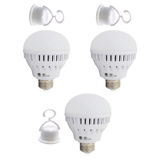 IWACHI หลอดไฟอัจฉริยะ LED 12 W. แสงขาว Day Light (สีขาว) แพ็ค 3 หลอด