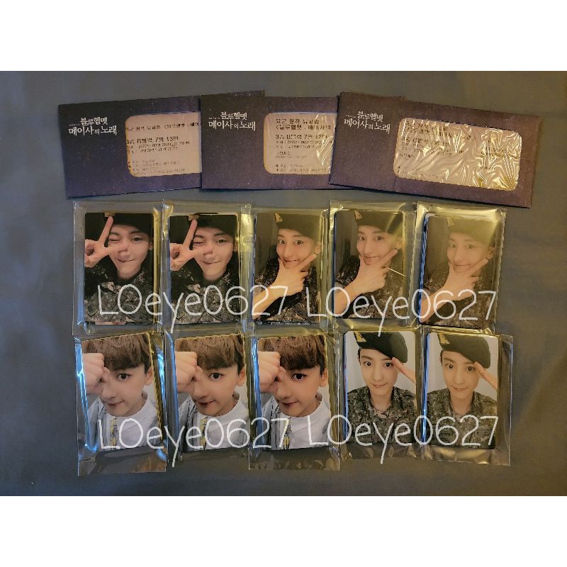 [GOYANG] A Song of Meissa photocard set #ASOM #CHANYEOL #JANGKIYONG #SF9 #ONF ชานยอล