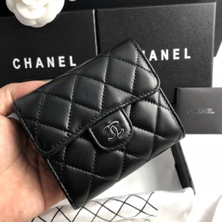 กระเป๋าสตางค์ Chanel เกรดHiend หนังแท้❗️ 1:1 สลับแท้ เอกสารครบ Full set💕